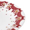 Plato de aperitivo GUIRLANDE 20 cm, rojo, porcelana, Bjørn Wiinblad