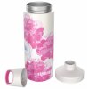 Botella termo RENO INSULATED 500 ml, flor rosa, acero inoxidable, Kambukka