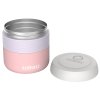 Recipiente termo BORA 400 ml, rosa bebé, acero inoxidable, Kambukka