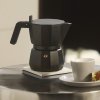 Cafetera espresso MOKA 300 ml, negro, aluminio, Alessi