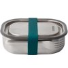 Fiambrera 600 ml, marino, acero inoxidable, Black+Blum