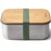Fiambrera 1,25 l, oliva, acero inoxidable, Black+Blum