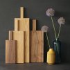 Tabla de cortar y servir PURE 43 x 13,5 cm, madera de roble, Jack & Lucy