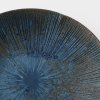 Plato llano ICE DUSK 24,5 cm, azul, cerámica, MIJ
