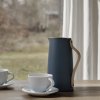 Jarra de vacío EMMA 1,2 l, para café, azul oscuro, acero inoxidable, Stelton