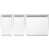 Contenedor para alimentos TASTY PLUS, juego de 3 piezas, gris claro, Brabantia