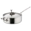 Sartén sauté OPUS PRIMA 26 cm, plateado, acero inoxidable, Ruffoni