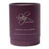 216068 heather wild berries large candle front