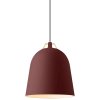 217082 9 zavesna lampa clover 35 cm burgundska hlinik eva solo
