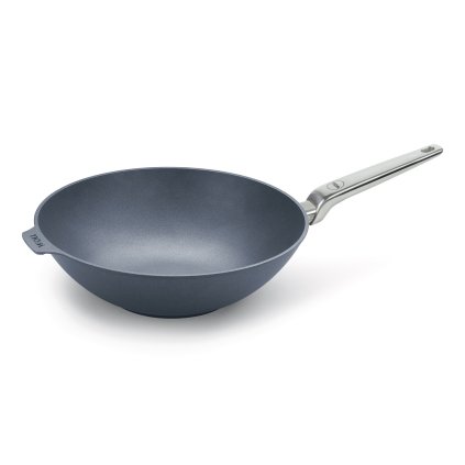 WOLL-wokkipannu DIAMOND LITE PRO 32 cm, ruostumaton teräskahva, titaani