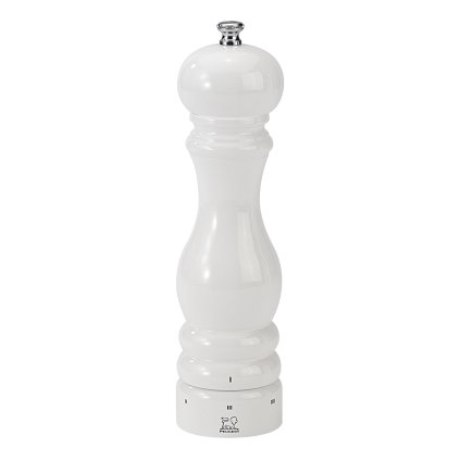 Peugeot-suolamylly PARIS USELECT 22 cm, valkoinen, lakattu pyökki