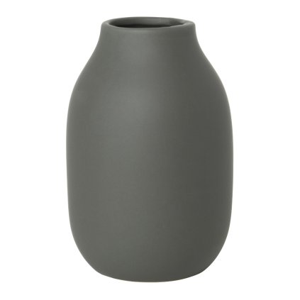 163778 vaza colora 10 5 cm khaki blomus