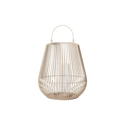 Blomus-lyhty NIDEA 62 cm, beige