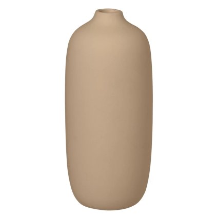 Blomus-maljakko CEOLA 18 cm, beige, keraami