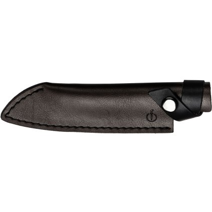 Forged-veitsensuoja Santoku-veitselle 14 cm, nahka