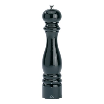 Peugeot-pippurimylly PARIS 30 cm, mustaksi lakattu, pyökki