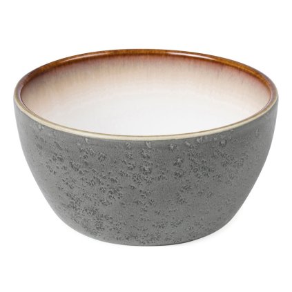 Bitz-tarjoilukulho 12 cm, harmaa/kermanvärinen