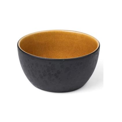 Bitz-tarjoilukulho 14 cm, musta/kullanruskea