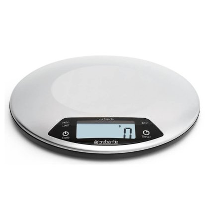 Brabantia -digitaalinen ruokavaaka, pyöreä