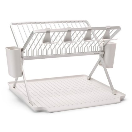 Brabantia-astiankuivausteline, taitettava, vaaleanharmaa