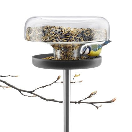 Eva Solo -lintujen ruokintateline TABLE, asennustangolla
