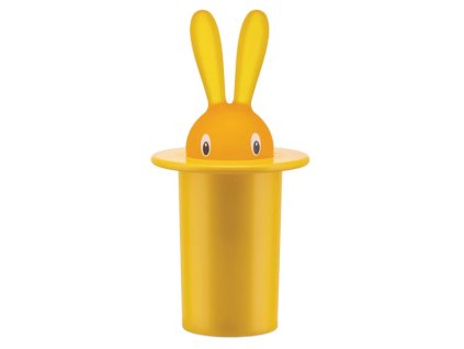 Alessi-hammastikkupidike MAGIC BUNNY, keltainen