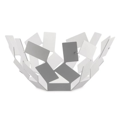 Alessi-hedelmäkulho LA STANZA DELLO SCIROCCO 27 cm, valkoinen