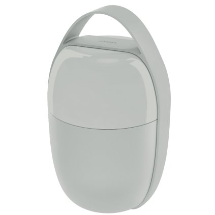 Alessi-lounaslaatikko FOOD A PORTER, harmaa