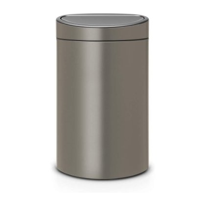 Brabantia-roskakori painettavalla kannella TOUCH BIN NEW 23 + 10 l, platina