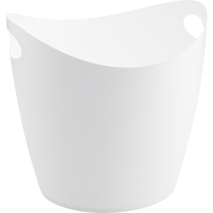 Koziol-pyykkikori BOTTICHELLI XL 28 l, valkoinen