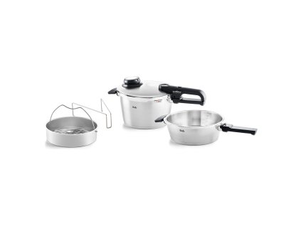 Fissler-painekattila VITAVIT PREMIUM, 2 kpl sarja, 4,5 l ja 2,5 l