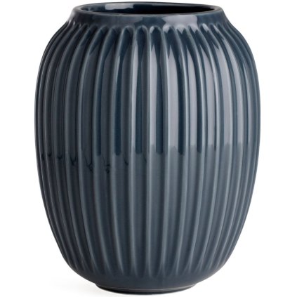Kähler-maljakko HAMMERSHOI 21 cm, antrasiitinharmaa