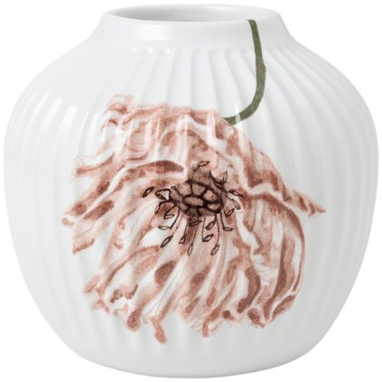 Kähler-maljakko HAMMERSHOI POPPY 13 cm valkoinen