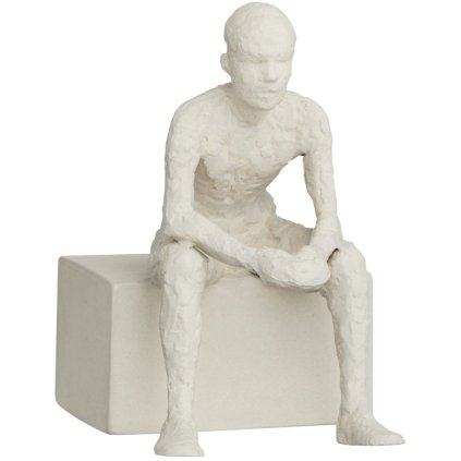 Kähler-figuuri THE REFLECTIVE ONE 14 cm, valkoinen