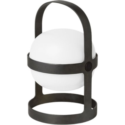 Rosendahl -kannettava pöytävalaisin SOFT SPOT 25 cm, LED, musta