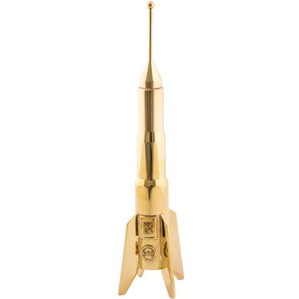 Seletti-kynttilänjalka COSMIC DINER LUNAR 24 cm, messinki