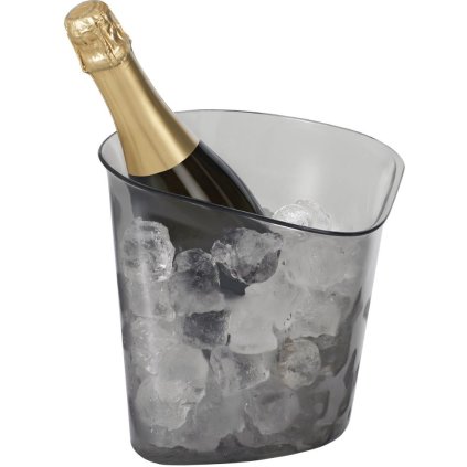 Alessi-pullonjäähdytin PICK-UP -sivupöydälle, harmaa