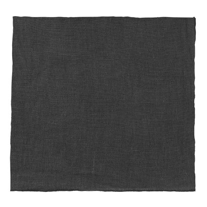Blomus-kangaslautasliina LINEO 42 x 42 cm, tummanharmaa, pellava