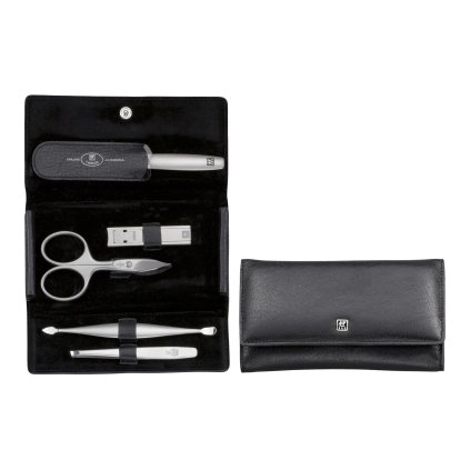 Zwilling-manikyyrisetti TWINOX, 5 kpl, musta