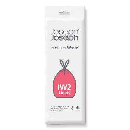 Joseph Joseph -roskapussit INTELLIGENTWASTE IW2 4 l, 50 kpl, kompostoitava