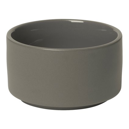 Blomus-tapaskulho PILAR 130 ml, tummanharmaa