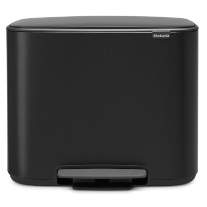 Brabantia-poljinroskakori BO 3 x 11 l, musta
