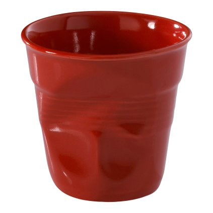 REVOL-espressokuppi FROISSÉS 80 ml, punainen, posliini