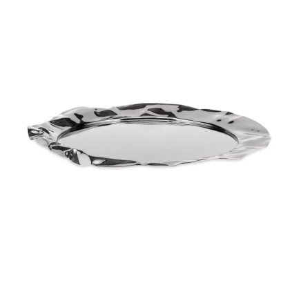 Alessi-koristetarjotin FIOX 44 cm, ruostumaton teräs