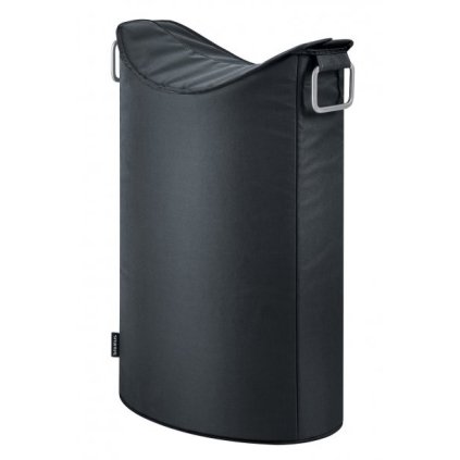 Blomus-pyykkipussi FRISCO 65 l, musta