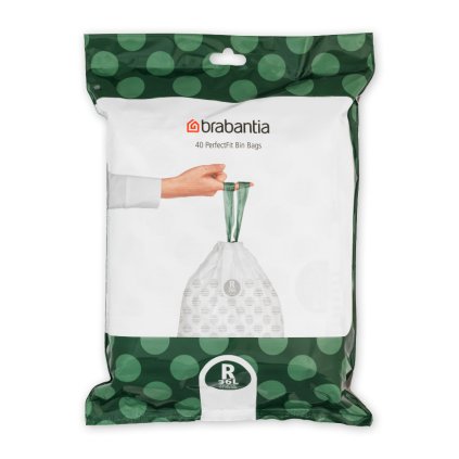 Brabantia-roskapussit R PERFECTFIT 36 l, 40 kpl