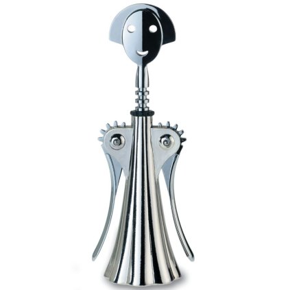 Alessi-korkkiruuvi ANNA G., hopea