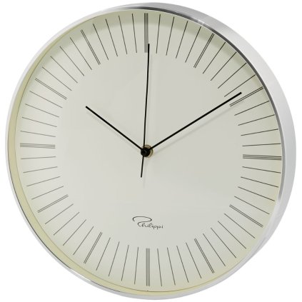 Philippi-seinäkello TEMPUS W4 31 cm, valkoinen