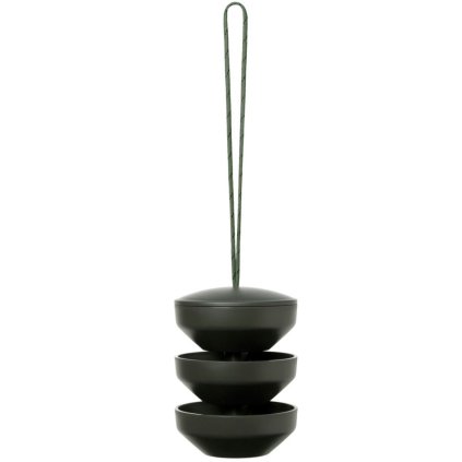 Rosendahl -lintujen ruokintateline RECYCLED 17,5 cm, riippuva, vihreä