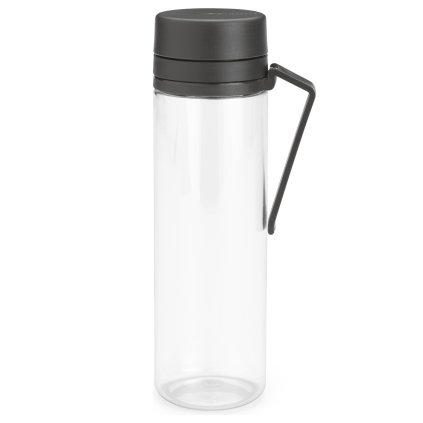 Brabantia-vesipullo MAKE & TAKE 500 ml, tummanharmaa
